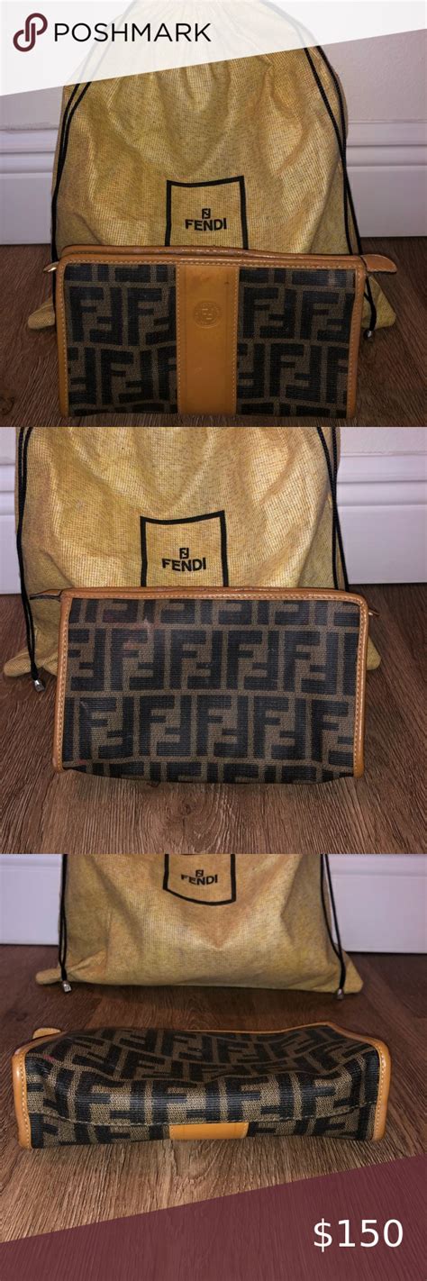 fendi cosmetic bag vintage|vintage Fendi bags authenticity.